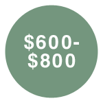 $600-$800