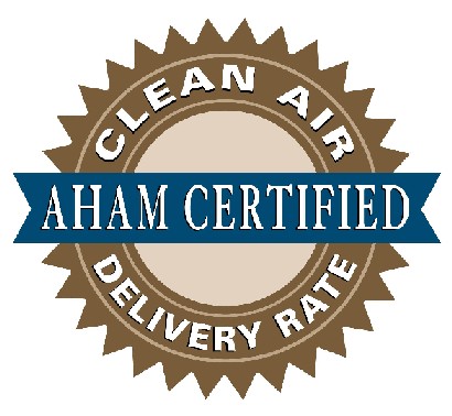 AHAM Certified 