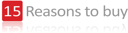 15 Reasons to Buy!
