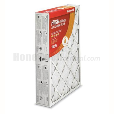 Honeywell High Efficiency Air Cleaning Filter 16x25- MERV 8
