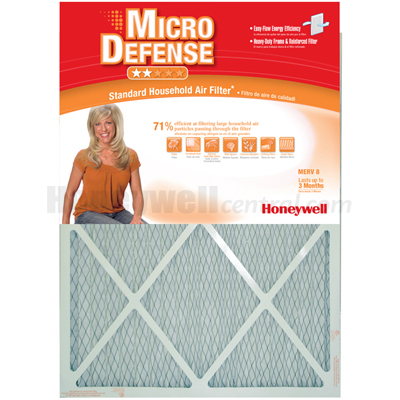 CF108 Household Air Cleaning Filter - 20x25x1